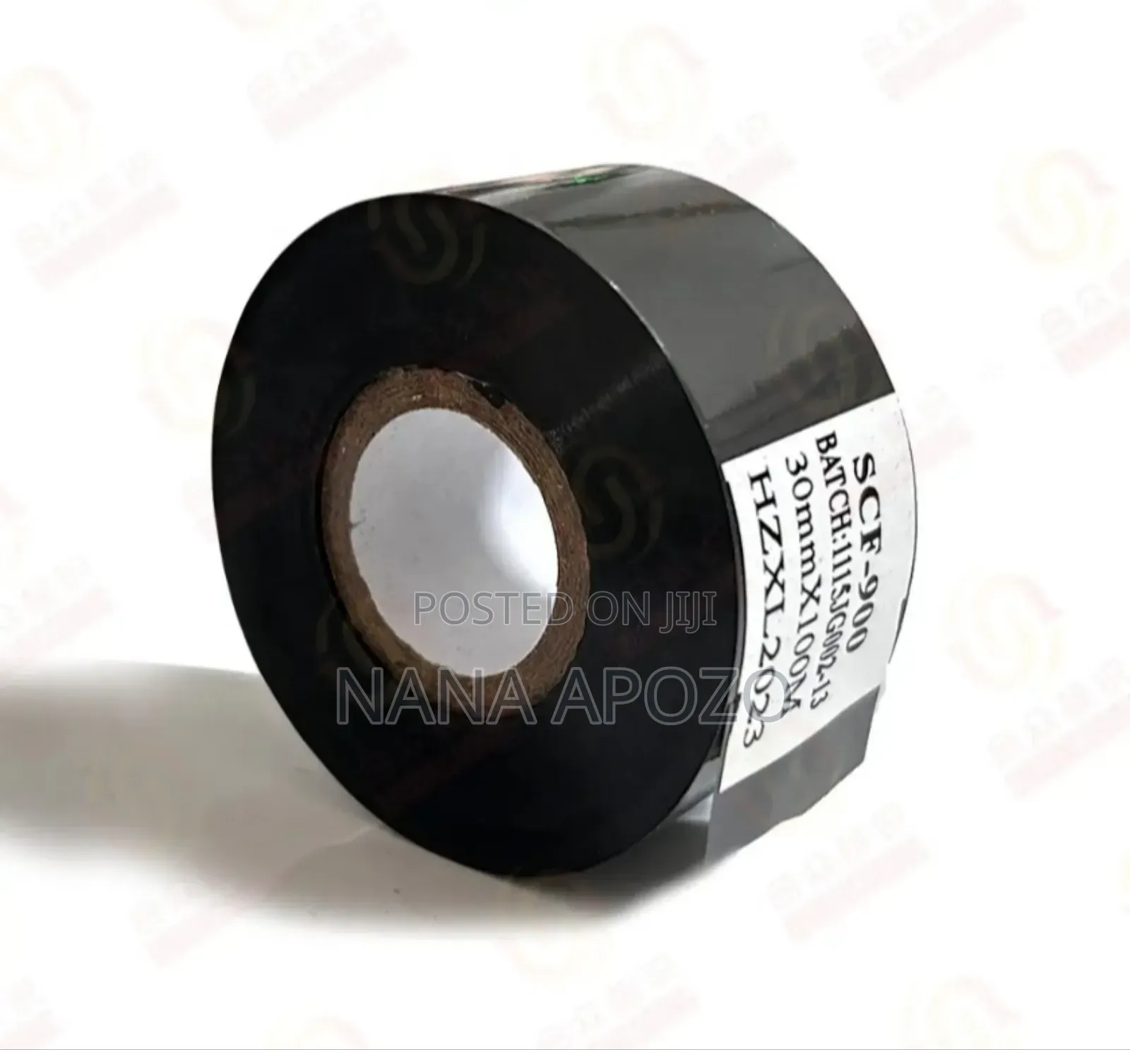 Hot Stamp Coding Ribbon for Expiry Date Printing 30mmx100m