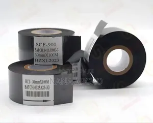 Hot Stamp Coding Ribbon for Expiry Date Printing 30mmx100m