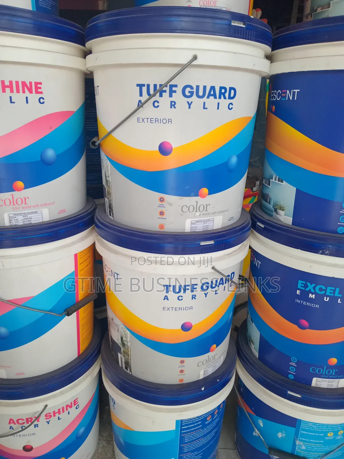 Acry Shine, Tuff Guard, Base Paint, Excel Touch - 20l