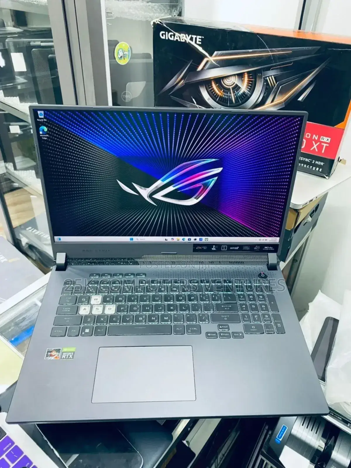 Laptop Asus ROG Strix G17 16GB AMD Ryzen 7 SSD 512GB