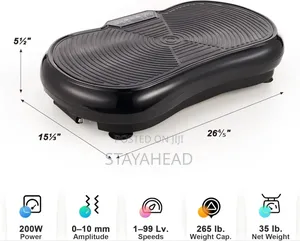 Squarevibro Maxi Vibration Plate | 99 Speed Levels