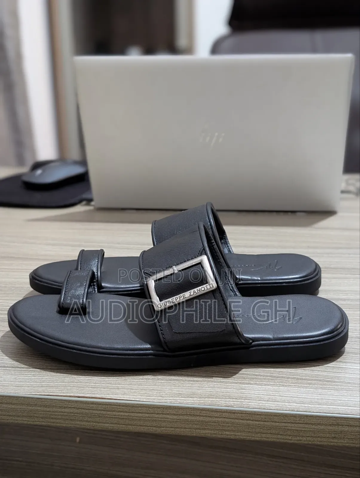 Giuseppe Zanotti Men's Leather Slippers