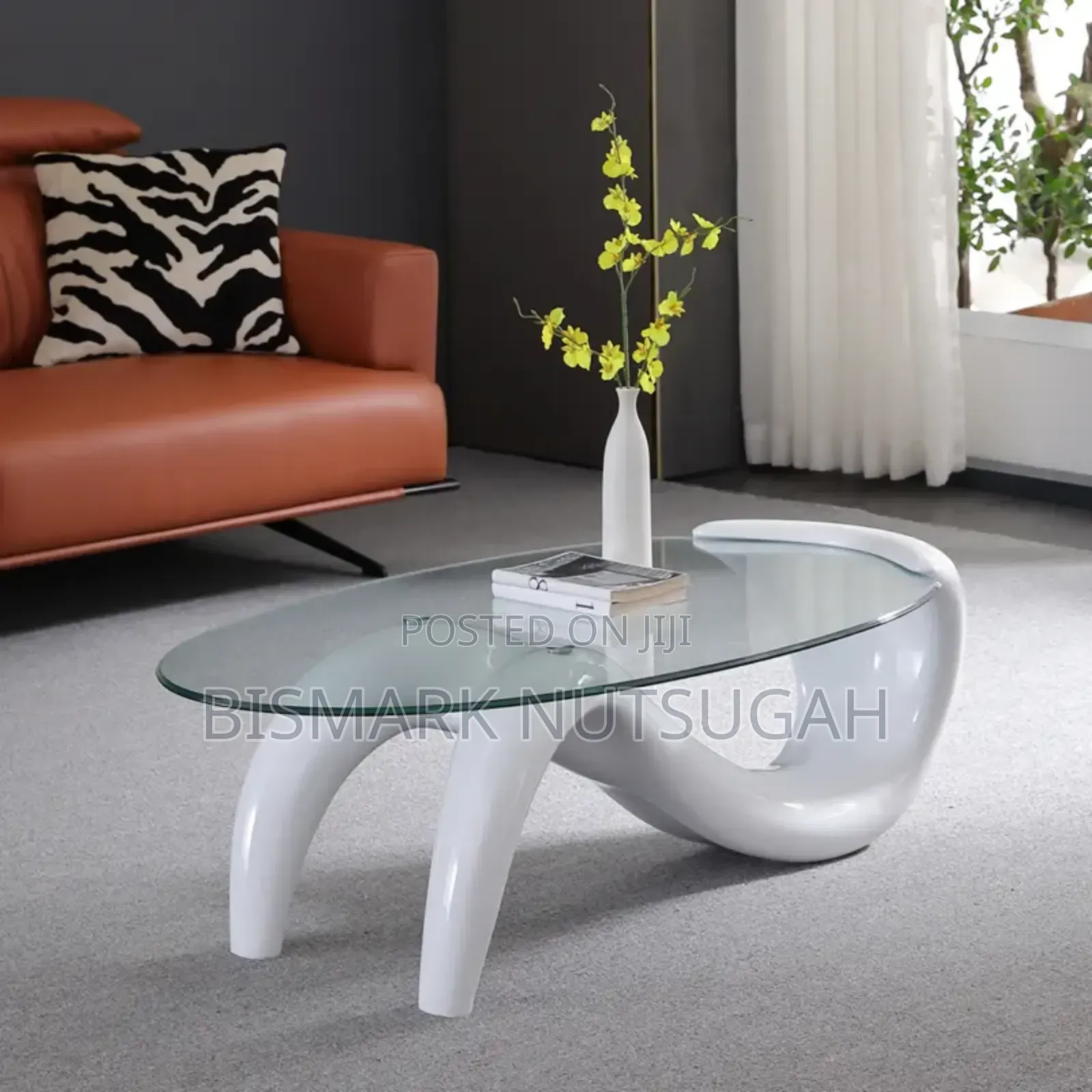 Luxury Glass Center Table for Sale