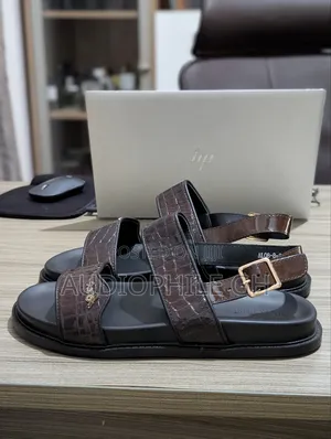 Patent Leather Men's Sandals