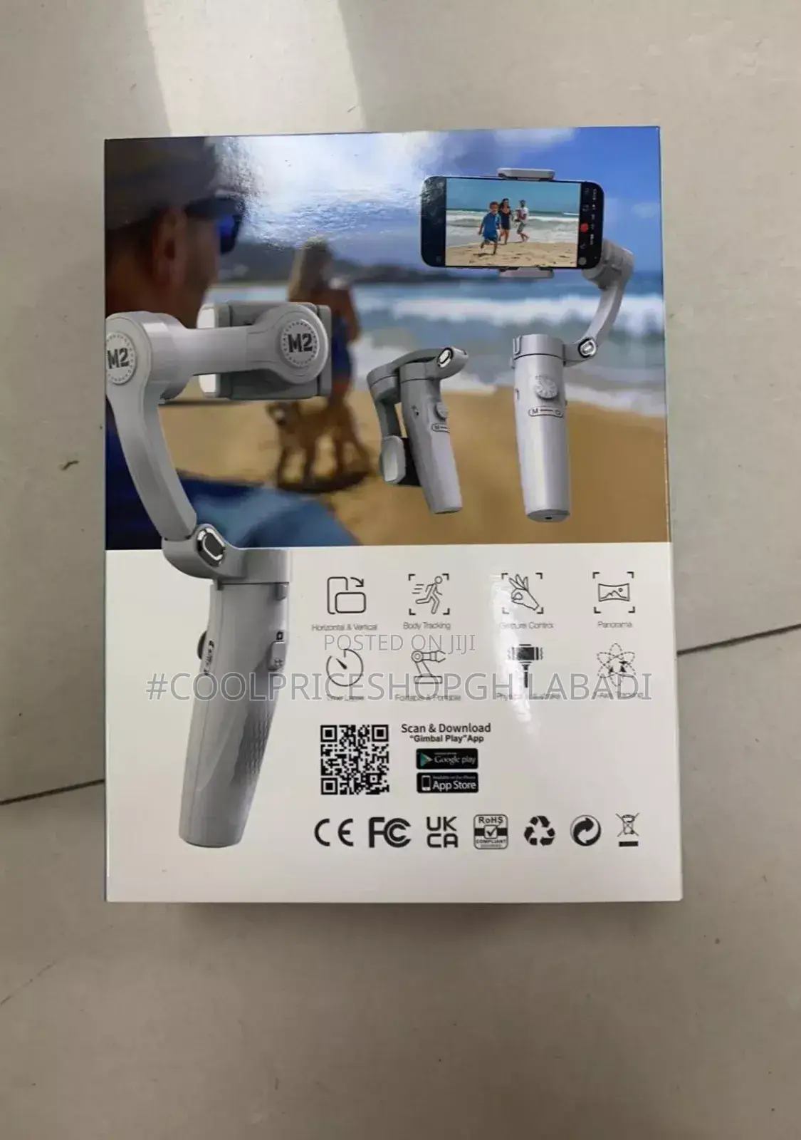 Gimbal Stabilizer Selfie Stick Holder for Smartphone