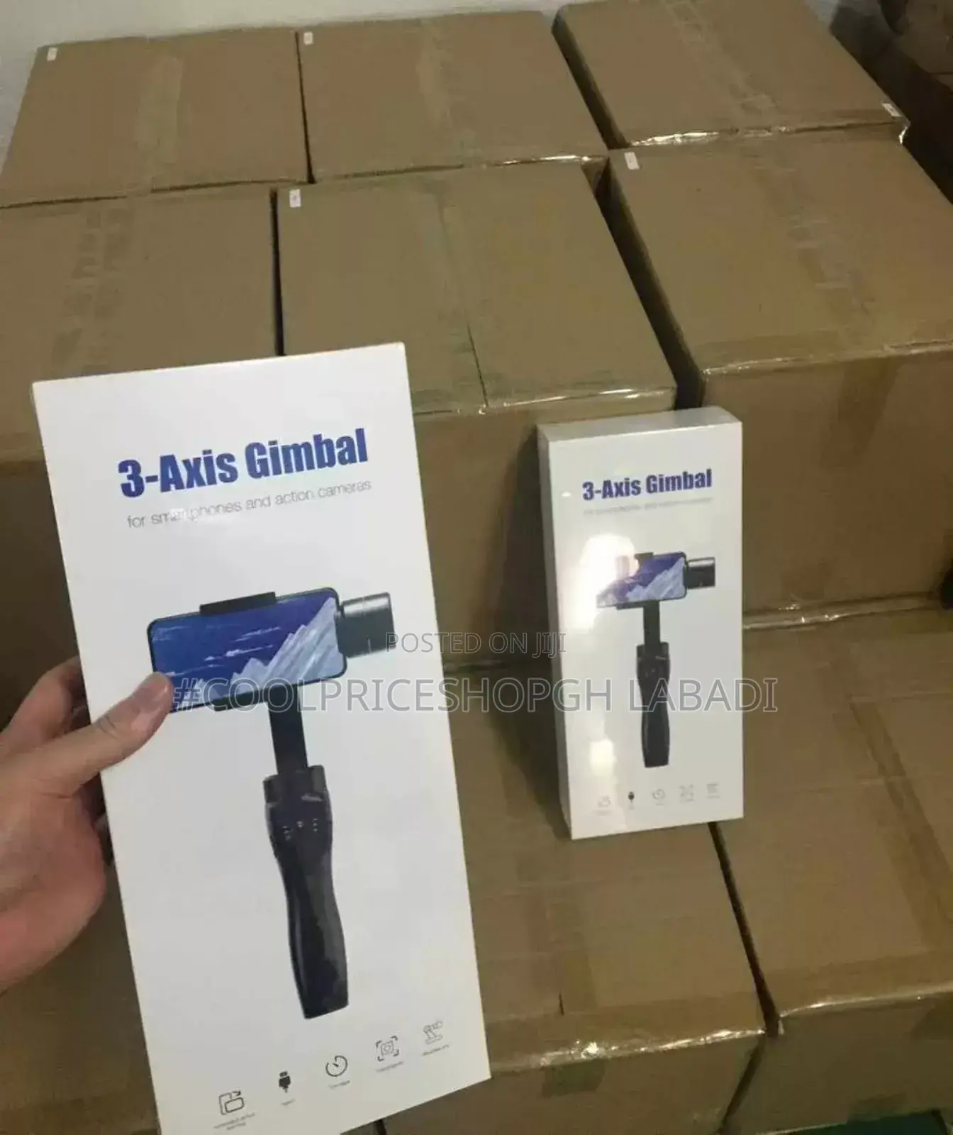 Gimbal Stabilizer Selfie Stick Holder for Smartphone