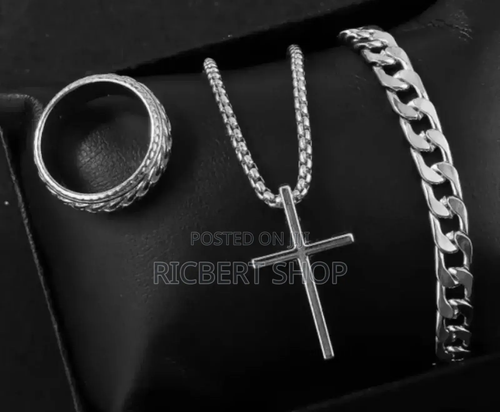 Chain, Ring and Bracelet Set