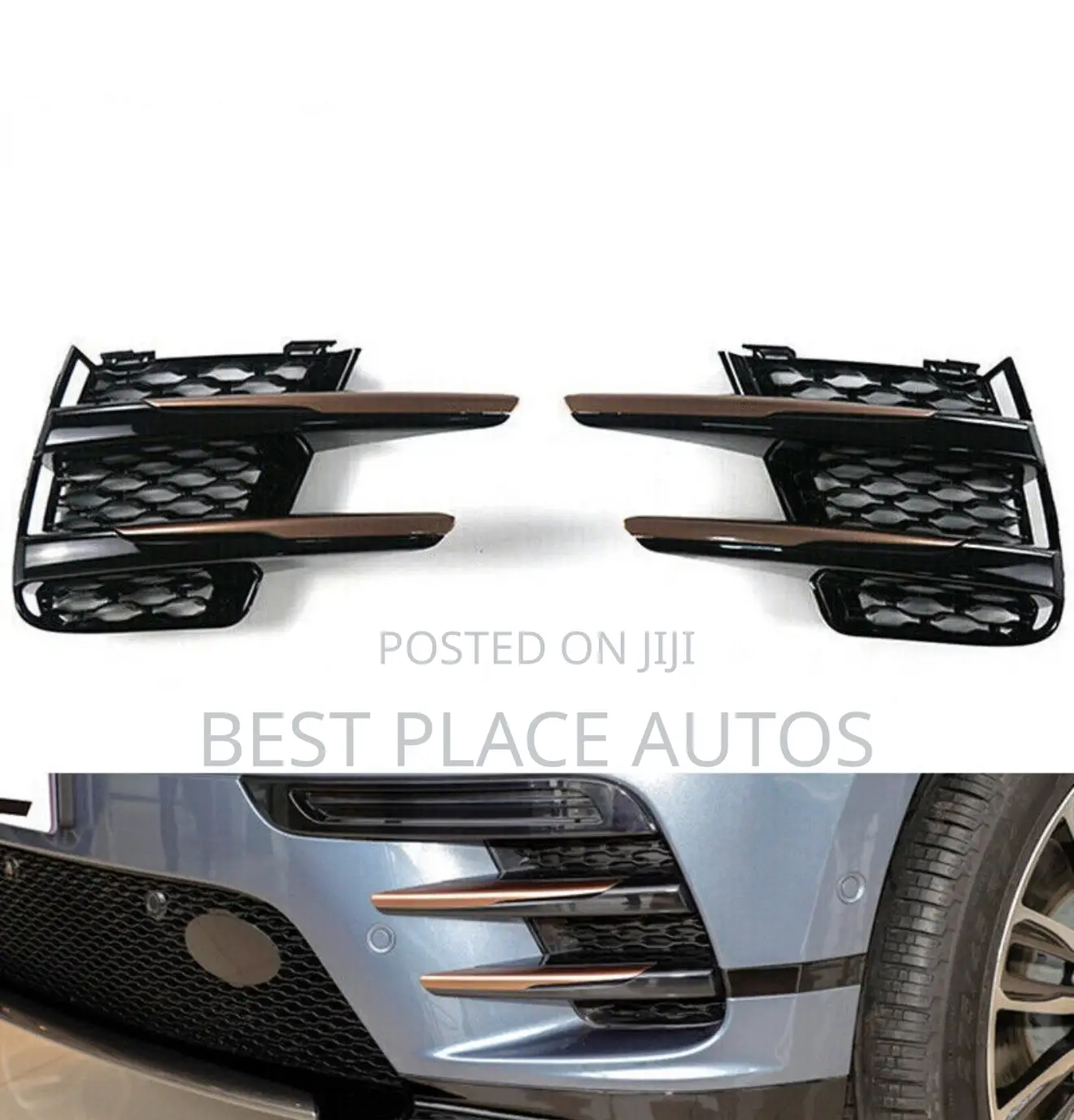 Range Rover Velar Foglight Cover Bumper Trim