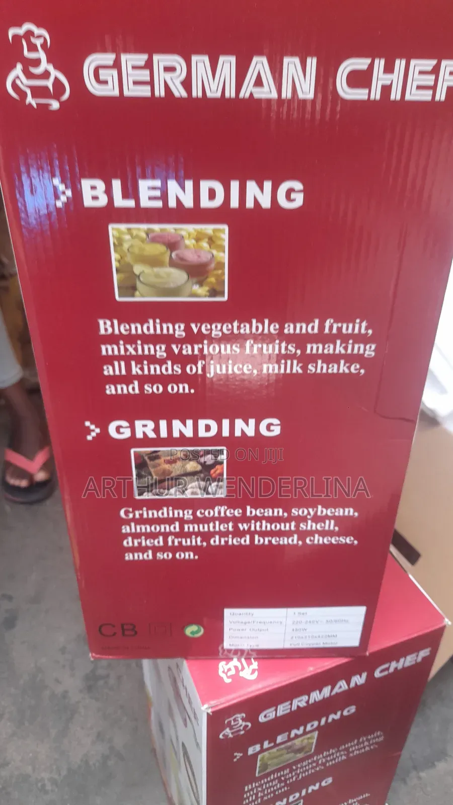 German Chef Blender