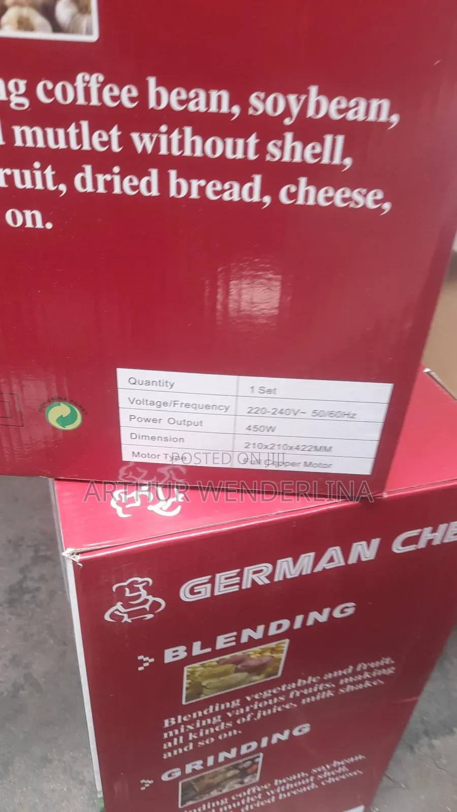 German Chef Blender