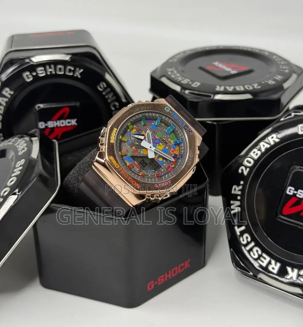 Casio G-Shock Black Dial Black Resin