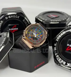 Casio G-Shock Black Dial Black Resin