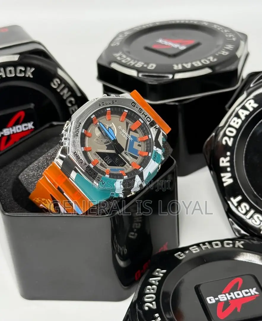 Casio G-Shock Black Dial Black Resin