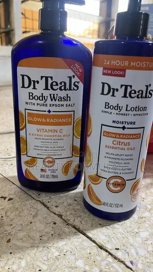 Dr Teal's Vitamin C Body Lotion and Shower Gel