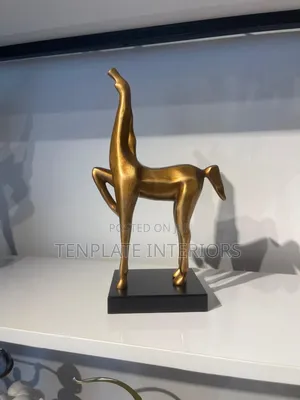 Cubist Horse Figurine Mini