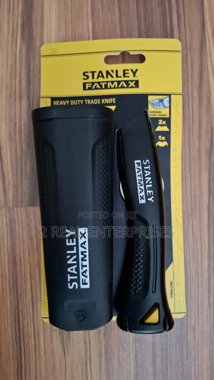 Stanley Fmht10500-0 Fatmax Heavy Duty Utility Knife Black