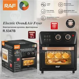 Raf Electric Oven Air Fryer 2in1 – 14l