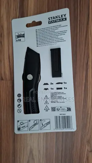 Stanley Fmht10500-0 Fatmax Heavy Duty Utility Knife Black