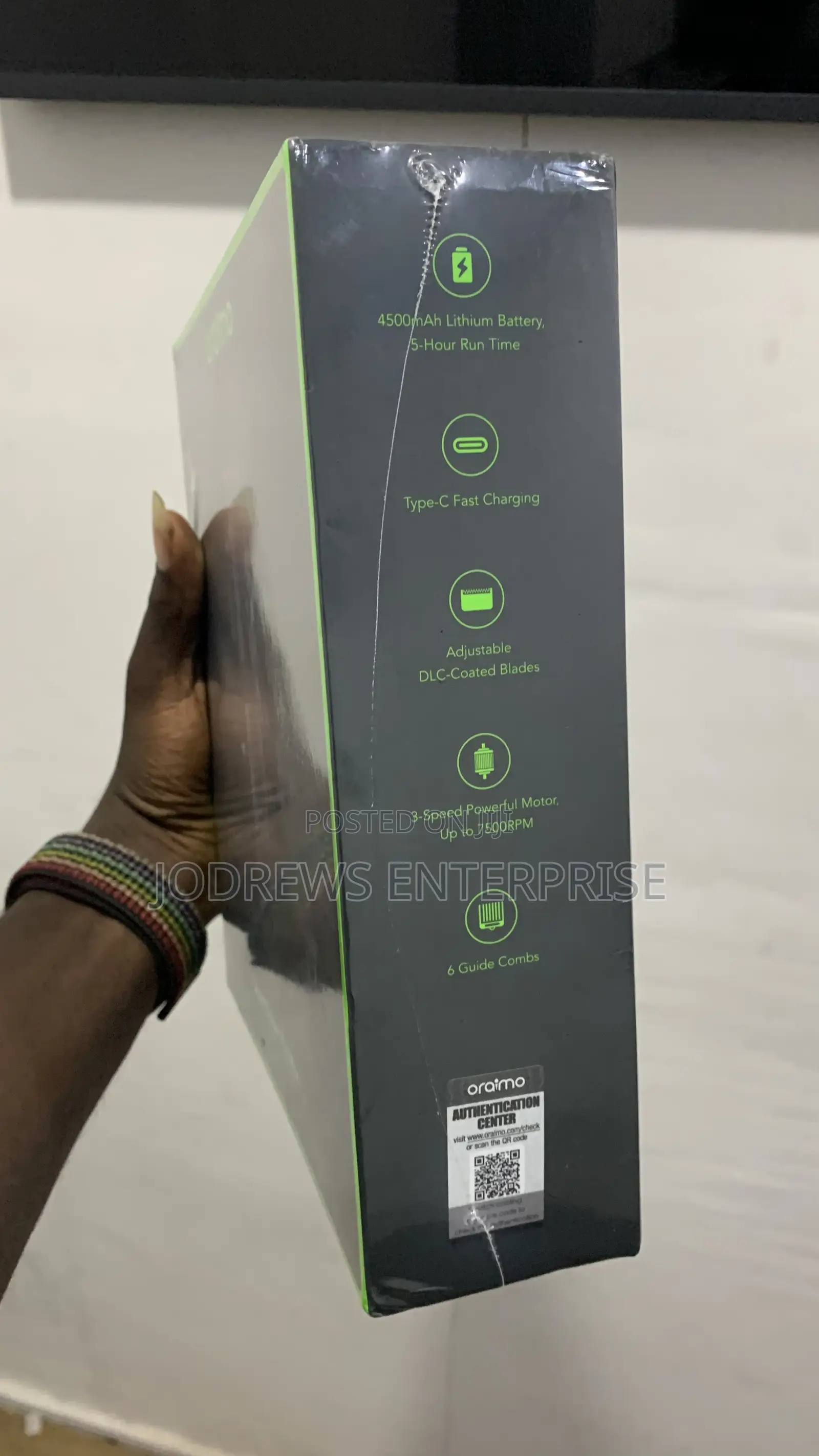 Oraimo Smart Clipper Pro Max Professional Hair Clipper