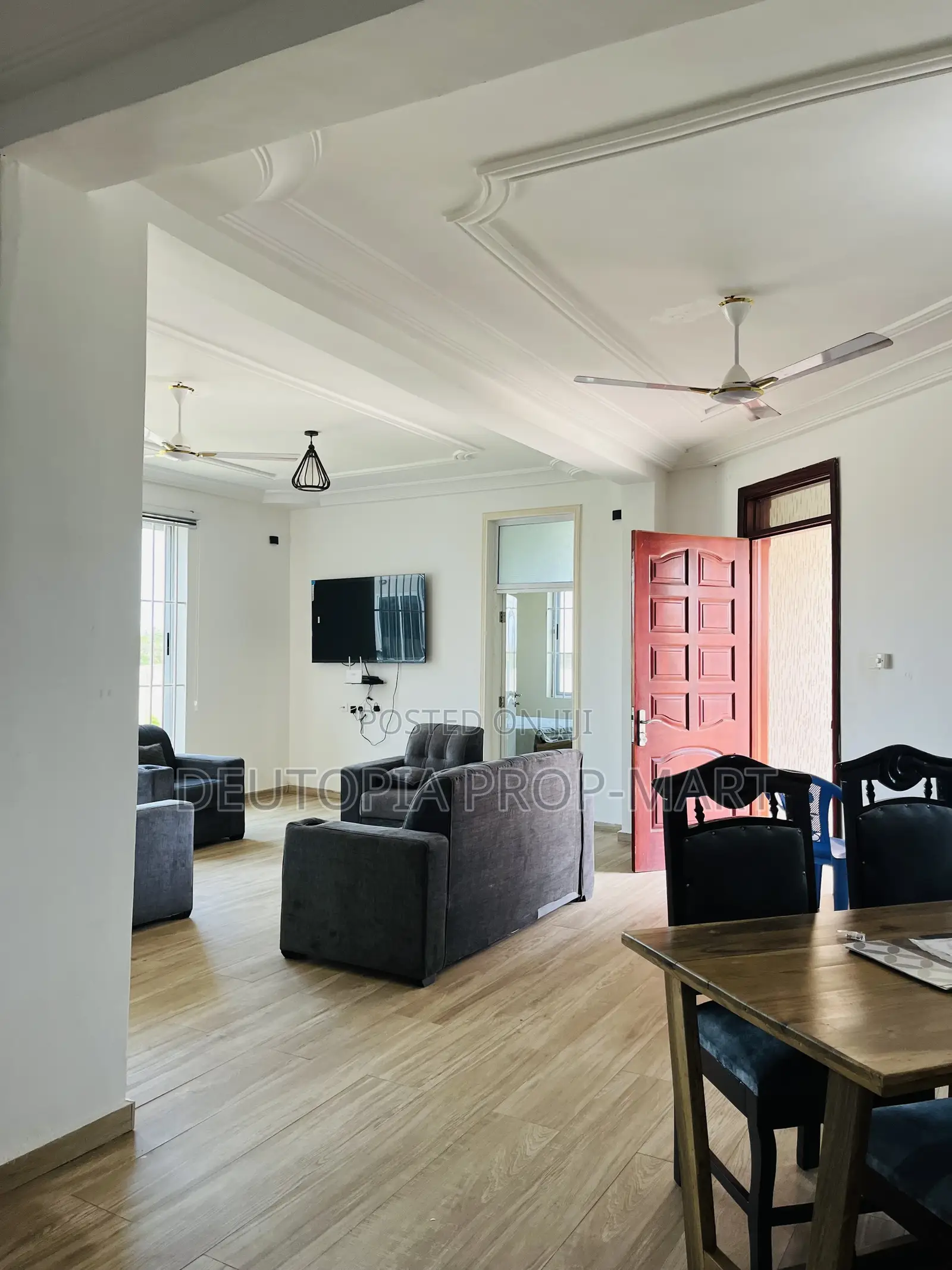 Furnished 3bdrm Apartment in Prampram Beach for rent