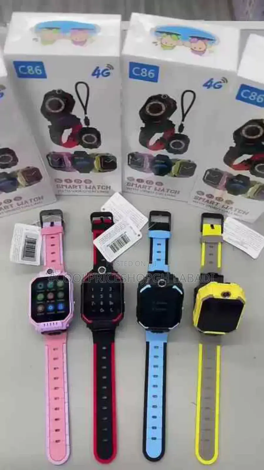 Kids' Smartwatches Sos Tracker Video Calling
