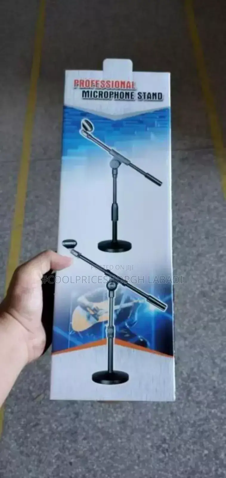Smartphone Tablets and Microphone Stand Holder