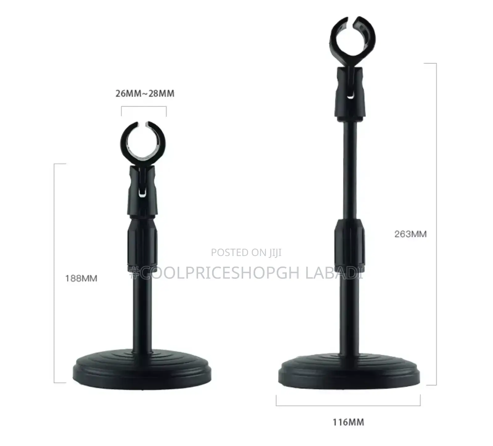 Smartphone Tablets and Microphone Stand Holder