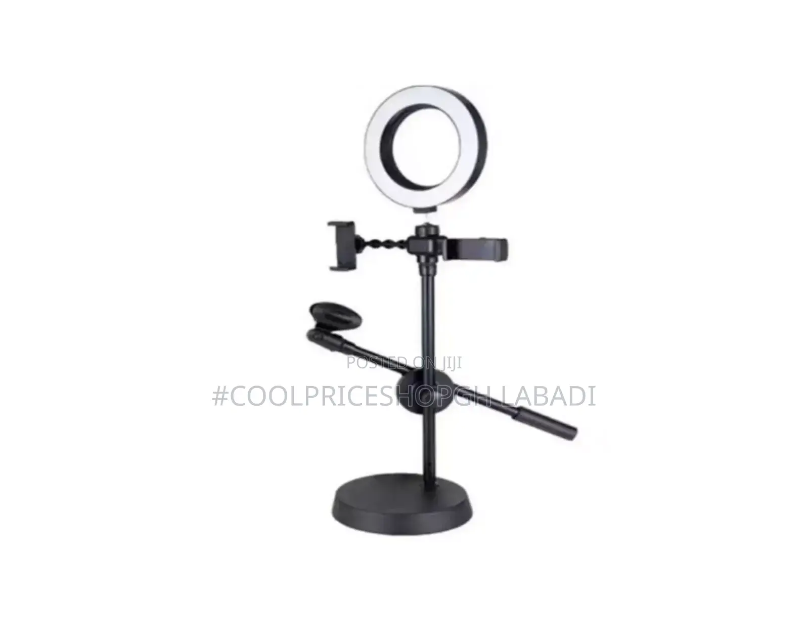 Smartphone Tablets and Microphone Stand Holder
