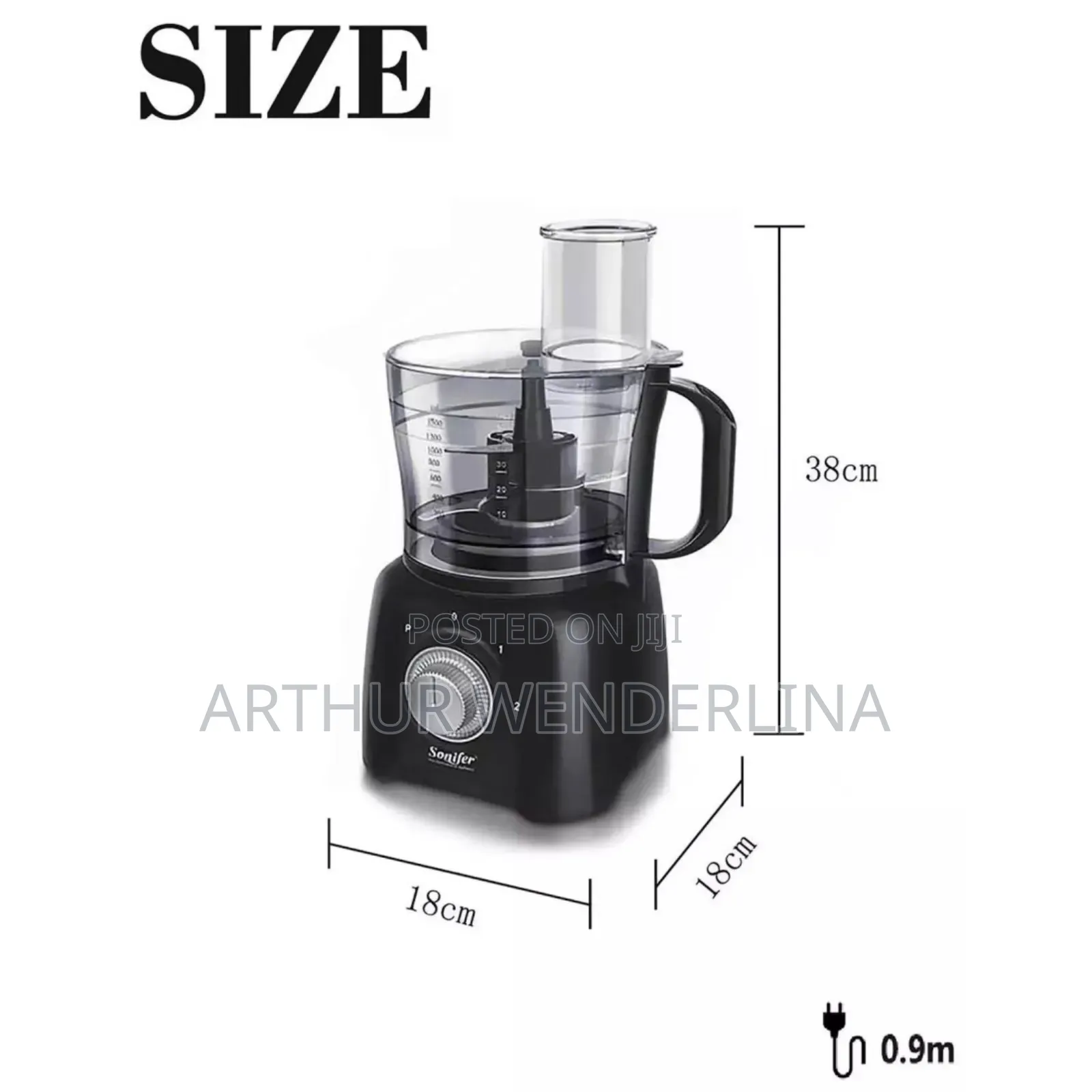 Sonifer Food Processor 9 in 1