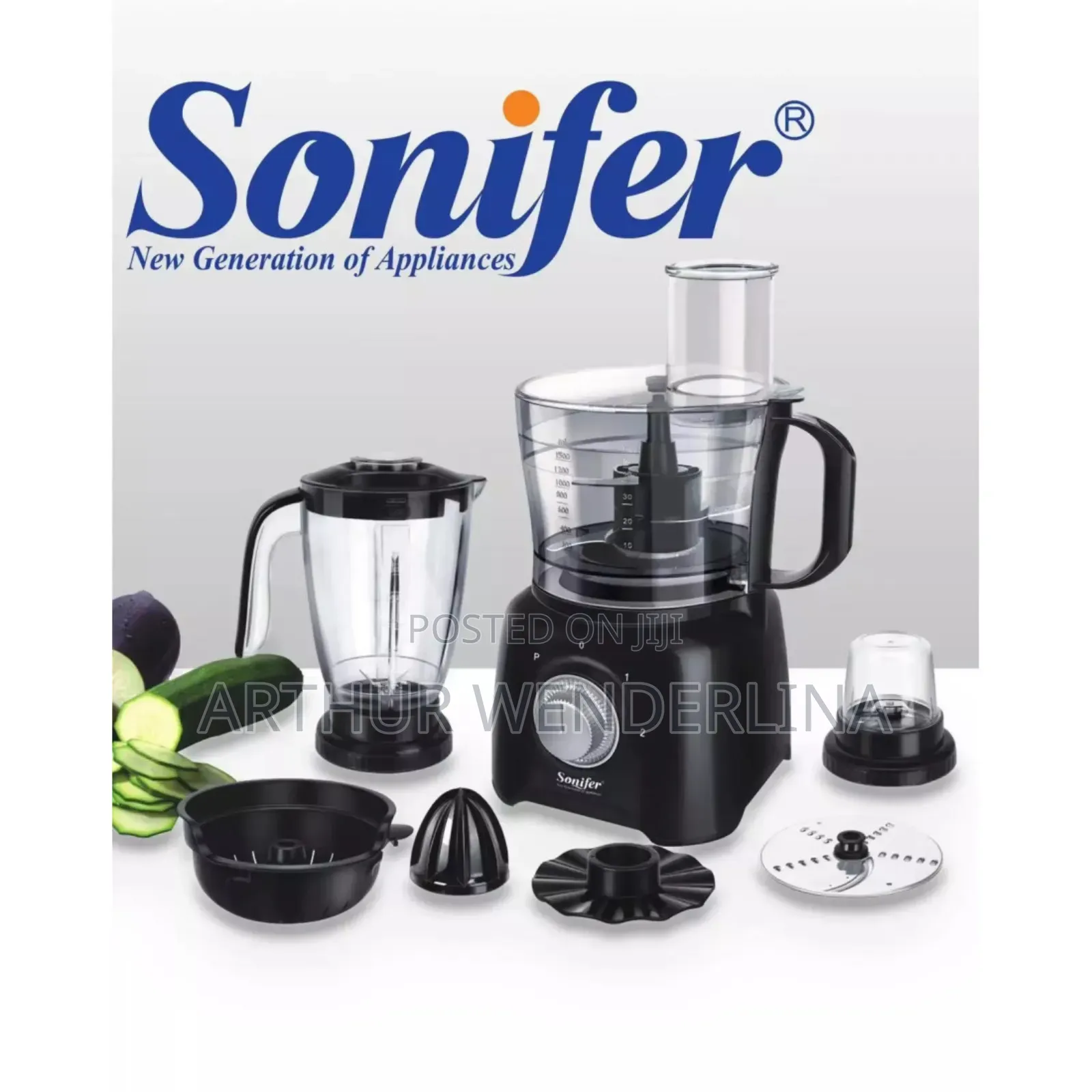 Sonifer Food Processor 9 in 1