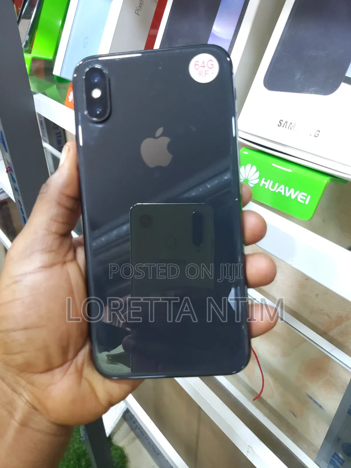Apple iPhone X 64 GB Black