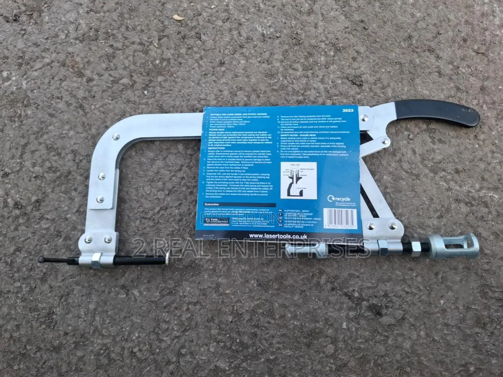 Laser Tools Valve Spring Compressor - 3523