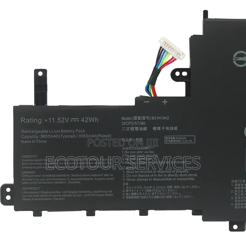 B31n1842 Battery Sus Vivobook S531fa V531fl V531fa X531fa