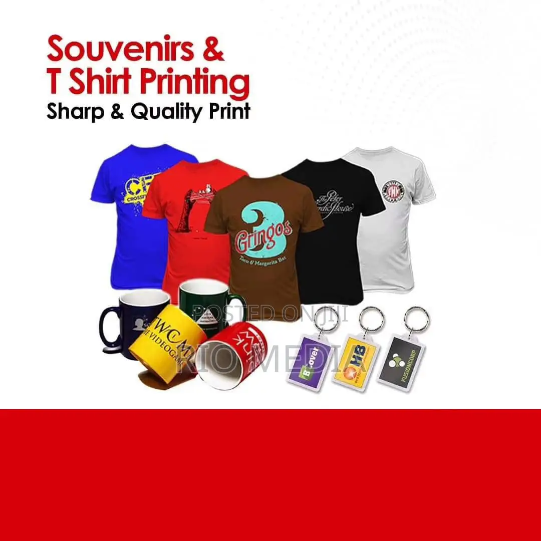 T Shirt and Souvenirs Printing