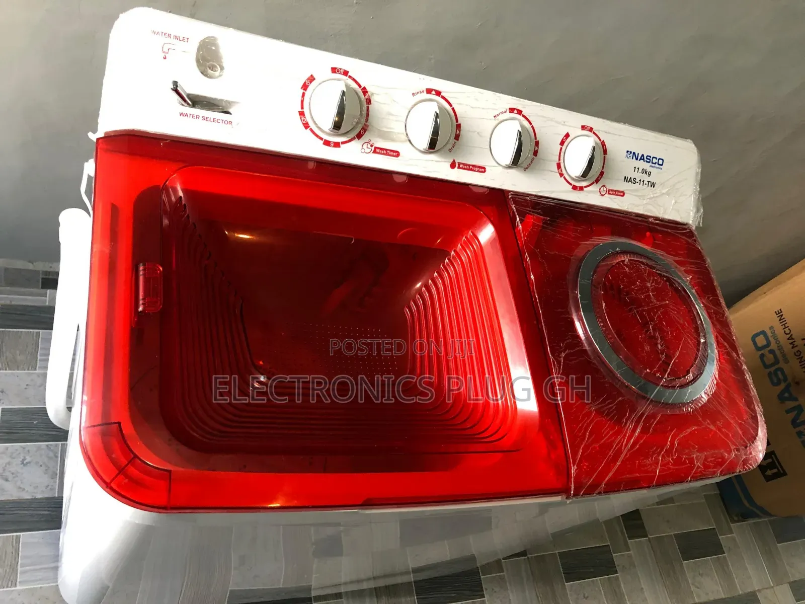 Nasco 11kg Twin Tub Washing Machine