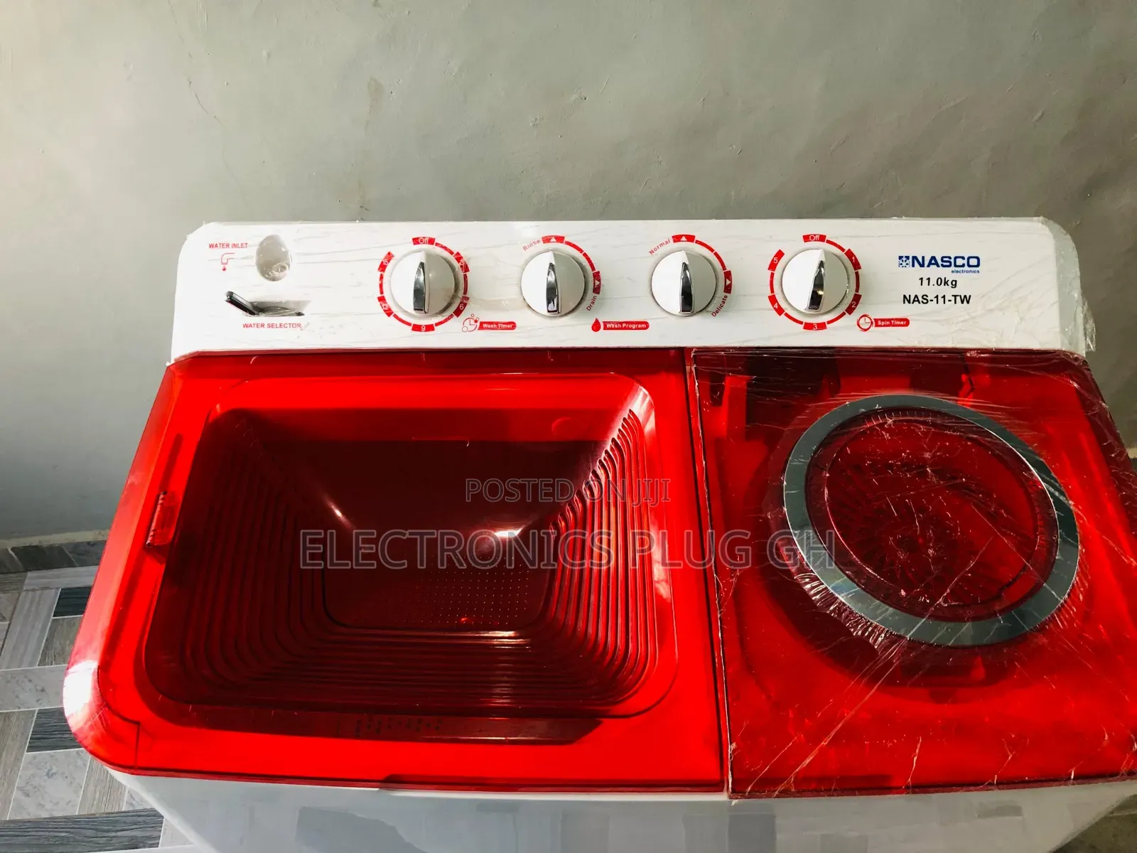 Nasco 11kg Twin Tub Washing Machine