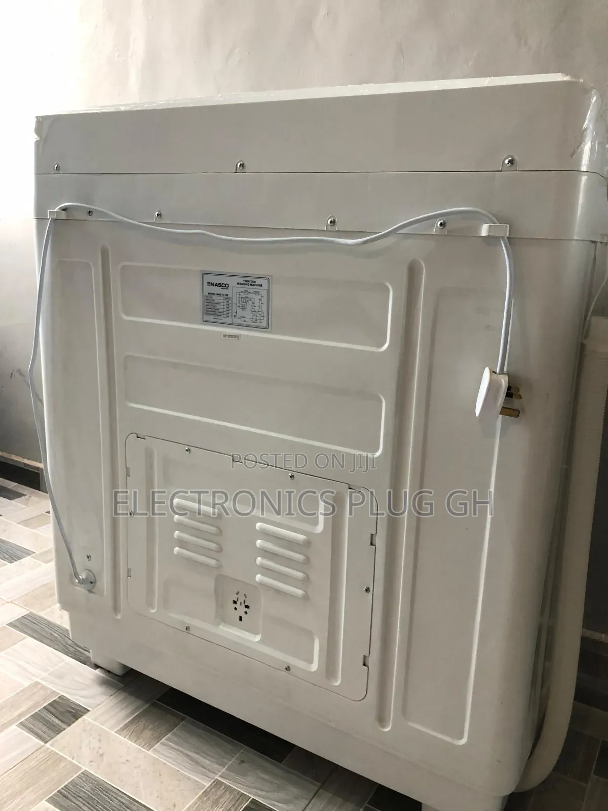 Nasco 11kg Twin Tub Washing Machine