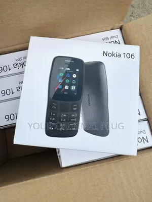 New Nokia 106 Black