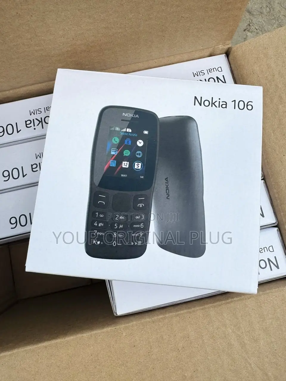 New Nokia 106 Black