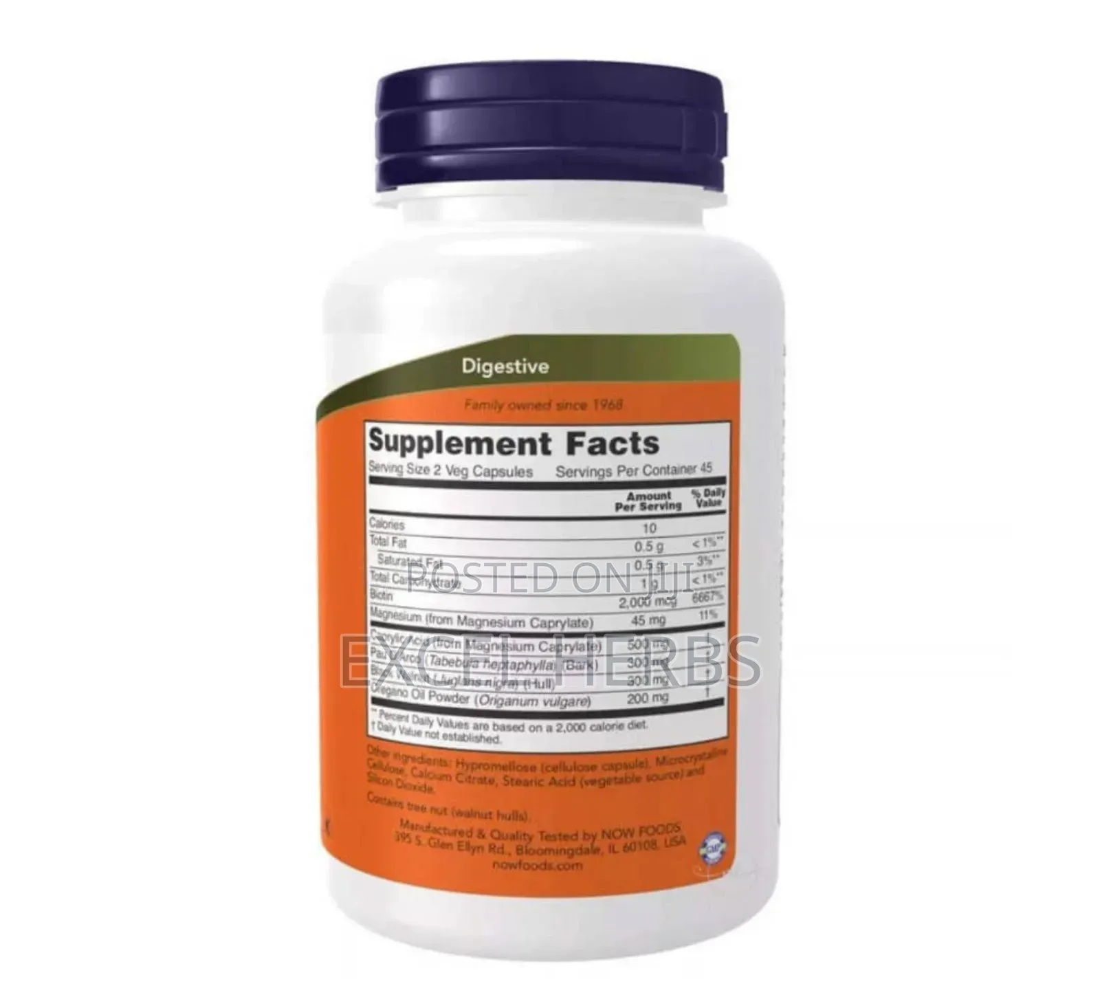 Now Candida Support 90 Veg Capsules Dietary Supplement