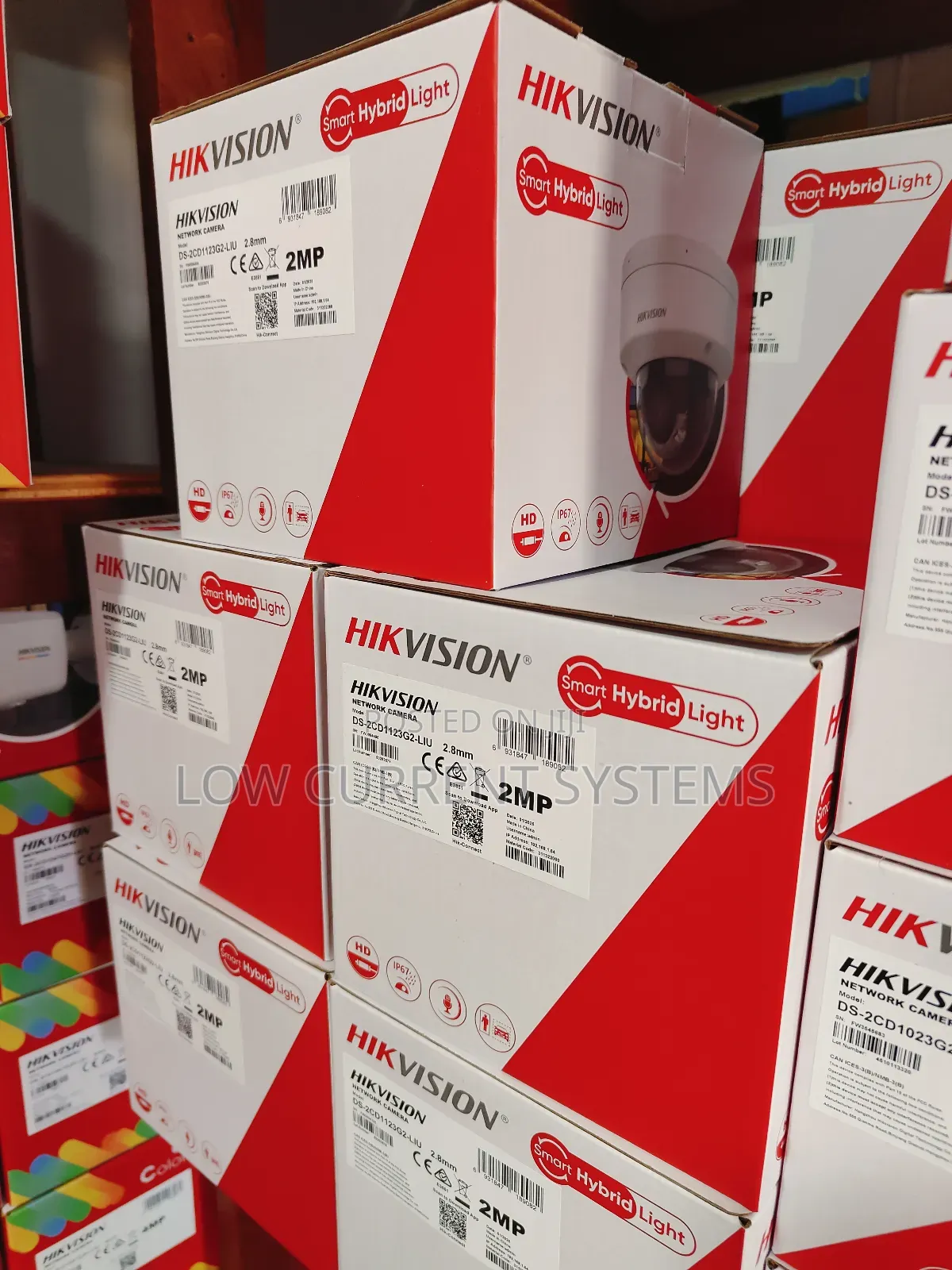 Hikvision 2mp Smart Light Dome Network Ip Audio Camera Netwo