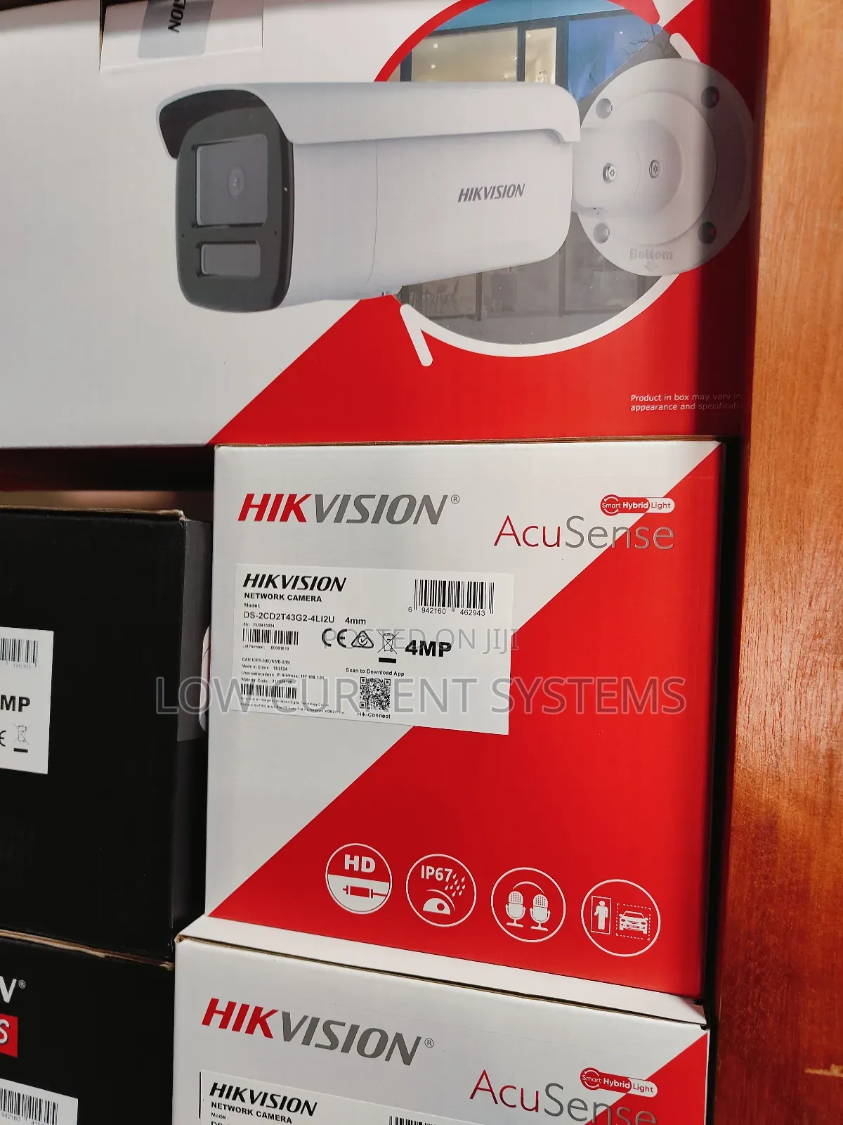 Hikvision 4mp Ip Network 80m Camera Audio Acusense
