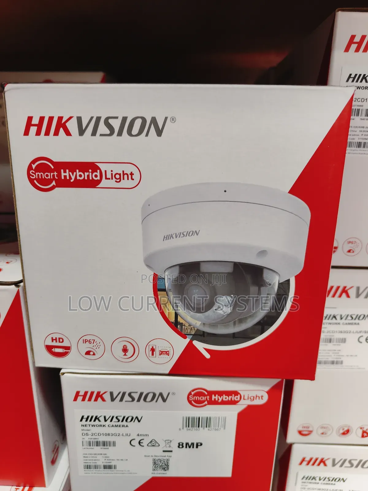 Hikvision 4mp Smart Light Dome Network Ip Audio Camera