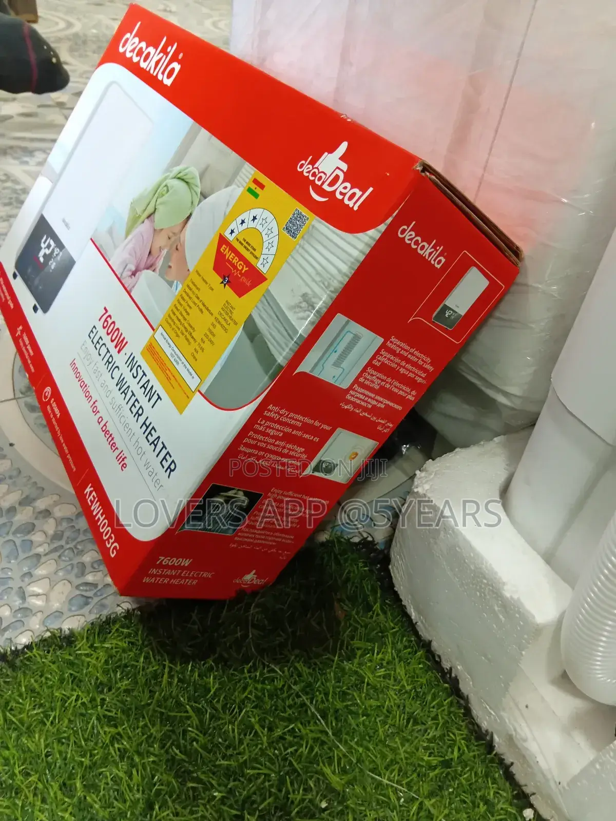 Executive Decakila 7600w. Instant Electric Water Heater