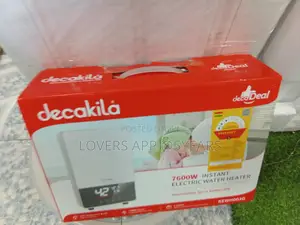 Top-Rated Decakila 7600w. Instant Electric Water Heater