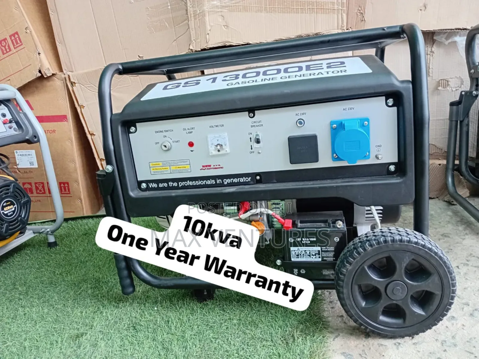 Uk Gasoline 10kva Optimized Generator