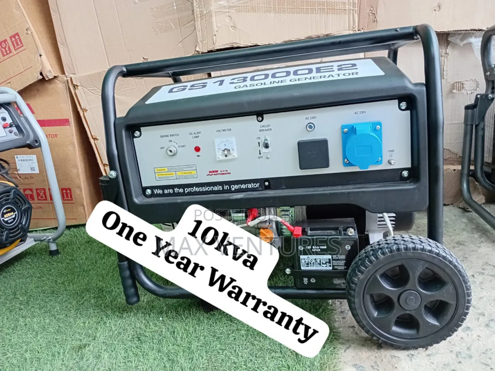 Safety Certified 10kva Uk Gasoline Generator