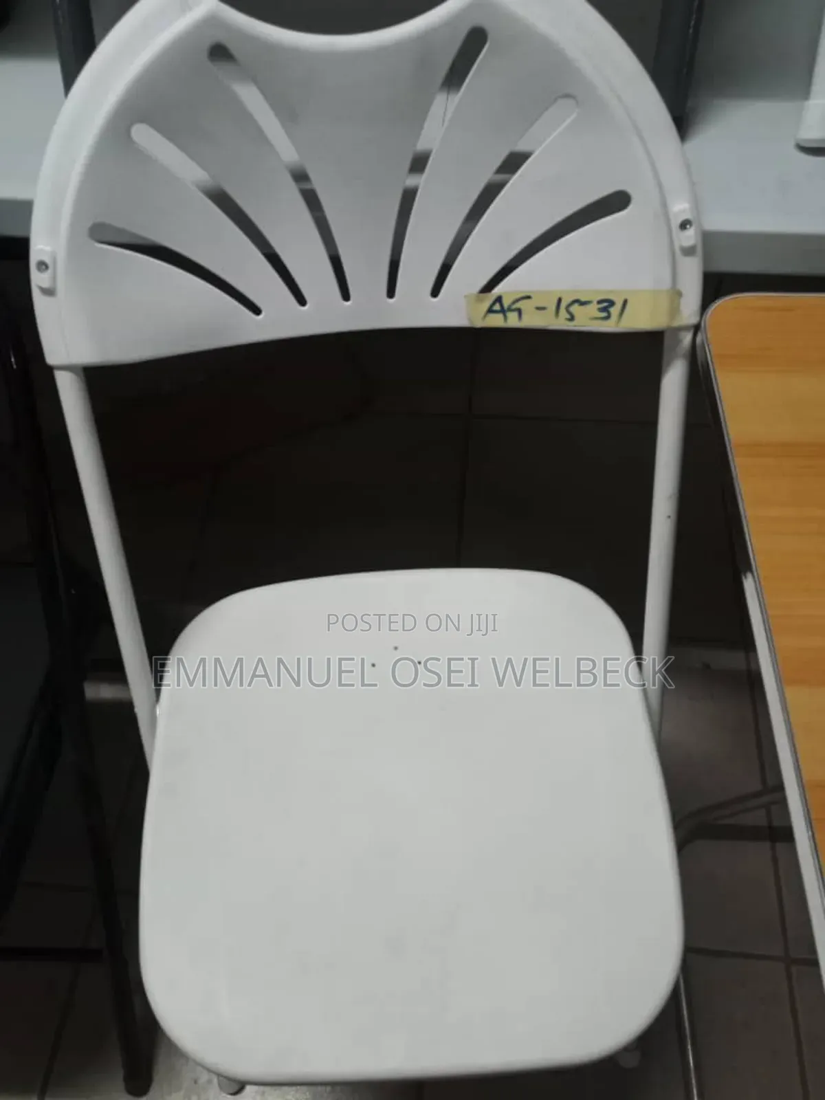 Plastic Folding Chair