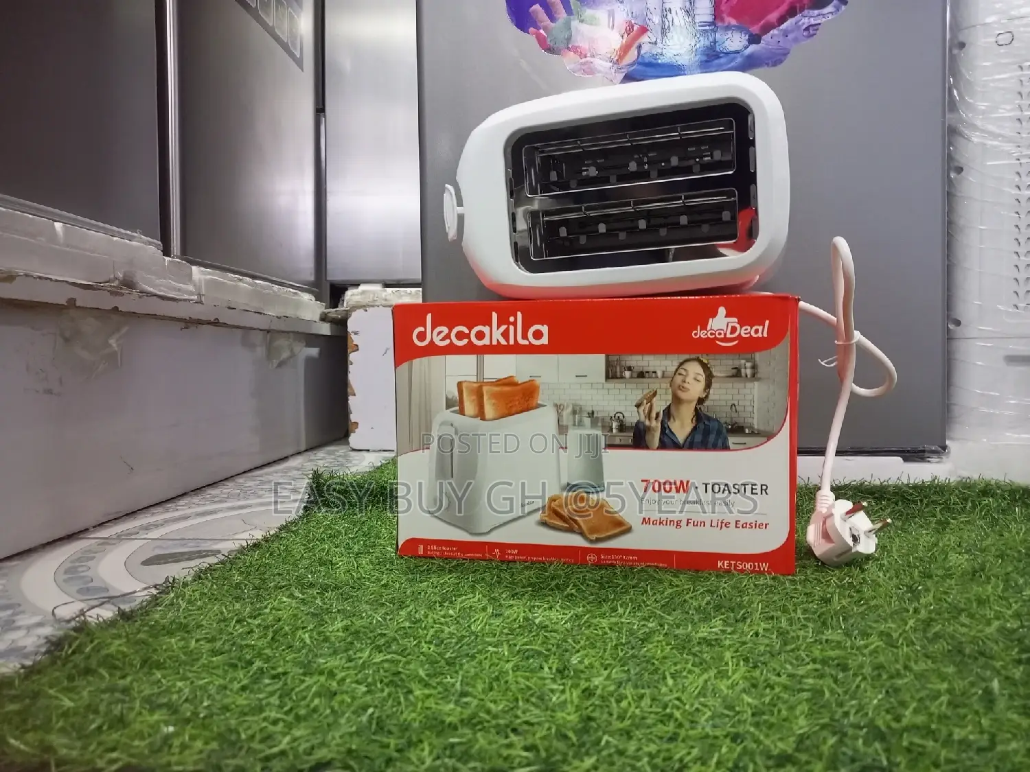 6 Adjustable Gear Toaster 700w Toaster