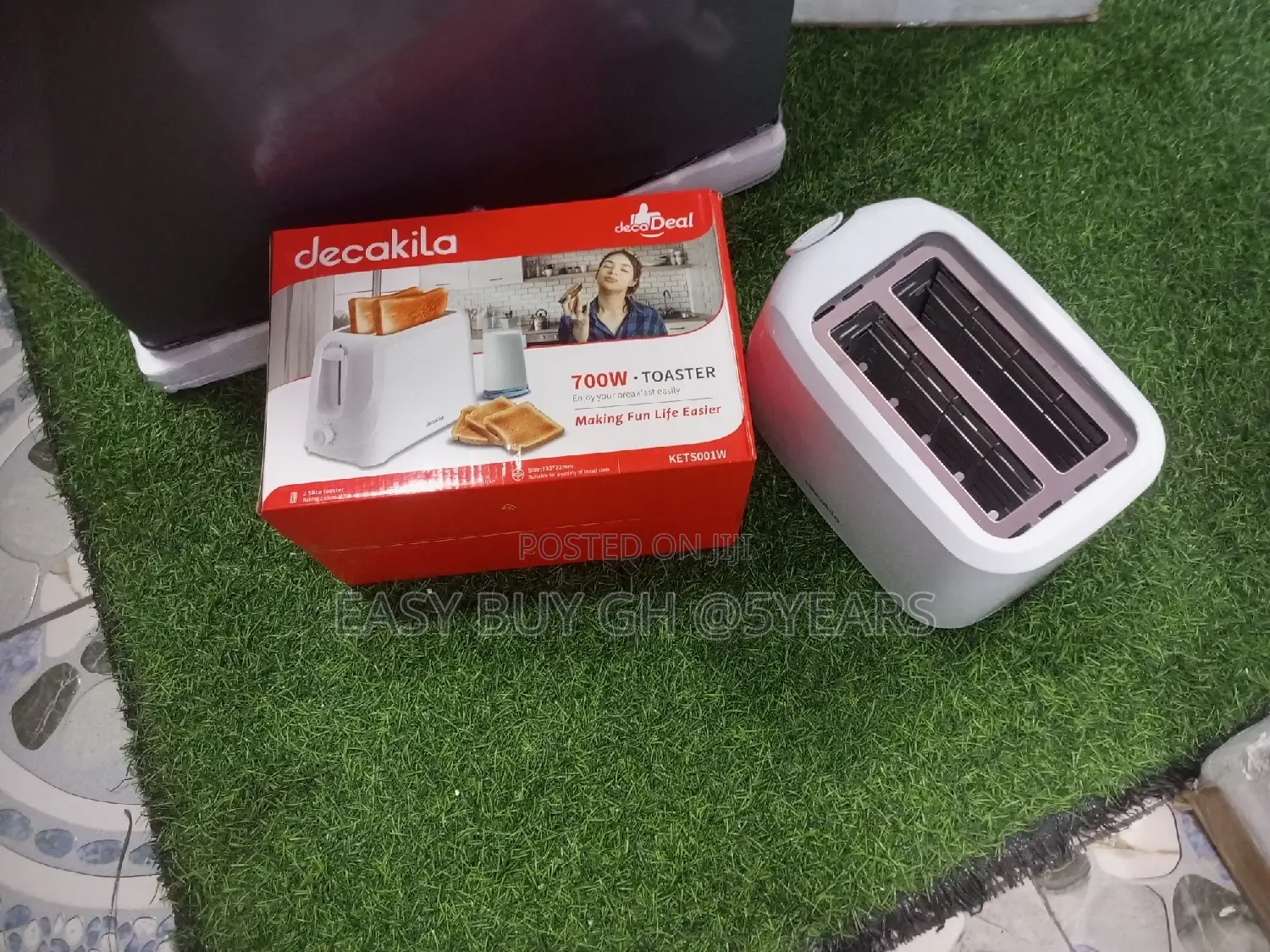 Teo Slice Toaster Decakila High Power Toaster